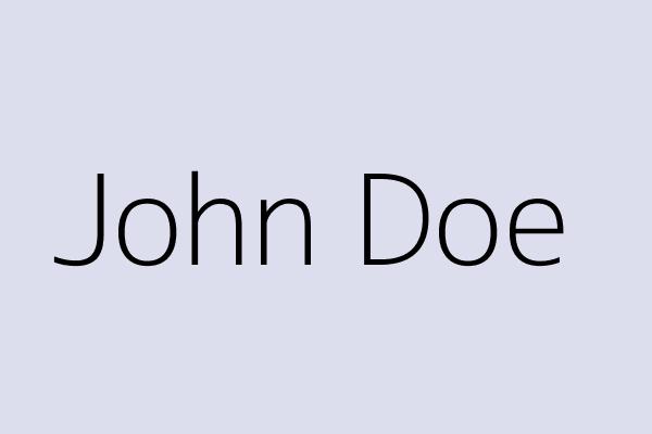 John Doe